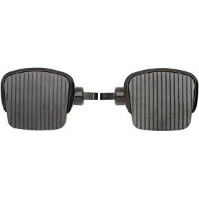 Footboard - Male 4" - Black 1621-0725