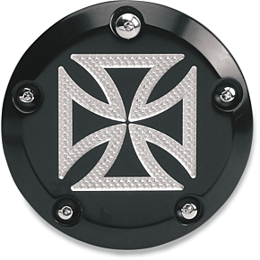 Accutronix Points Cover - Maltese Black - Twin Cam C1605-CB