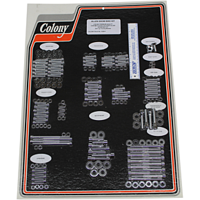 Colony Engine Bolt Kit - Chrome 1028-P