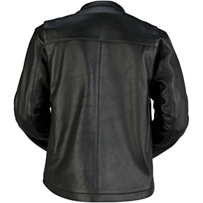 Munition Leather Jacket - Black - 4XL 2810-3487