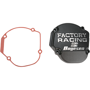 Ignition Cover - Black - Honda CR250R SC-02AB