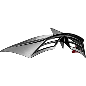 Domain™ OTT Rear Spoiler - Silver 0133-1411