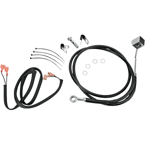 Brake Line - Rear - Black 1741-2949
