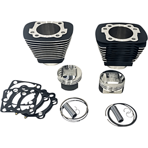 Cylinder Kit - 1250 cc - Black with Highlighted Fins RP201-405W