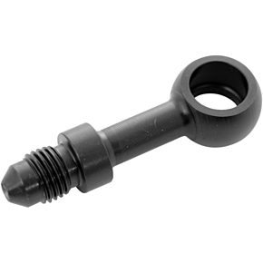 Banjo Fitting - 3/8"/10 mm - Straight - Black P592-03BK