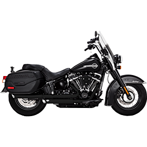 Twin Slash Slip-On Mufflers - PCX™ - Black 46379