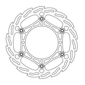 Brake Rotor - Flame 260 111036-PU