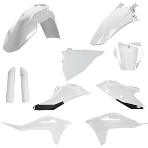 Acerbis Full Replacement Body Kit - White/Black 2872791035