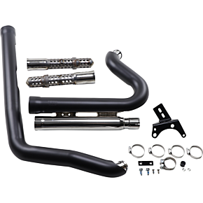 Cobra 909 Exhaust - Black - '06-'11 Dyna 6709B