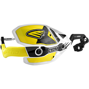 Cycra Handguards - Ultra - White/Yellow 1CYC-7407-55X