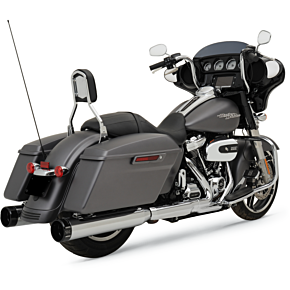 Khrome Werks 4.5" Mufflers for Touring - Chrome with Klassic 202725