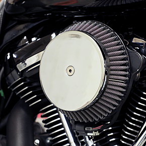 La Choppers Air Cleaner - Chrome - XL LA-2392-02