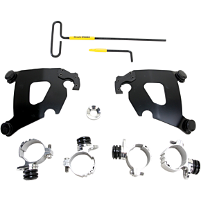 Memphis Shades Cafe Mounting Kit - Black - XL883 MEB2003