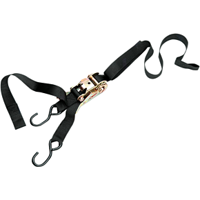 Parts Unlimited 1" Ratchet Tied Down - Assist - Black