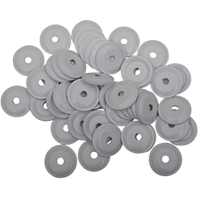 Support Plates - White - Round - 48 Pack ARG-3815-48
