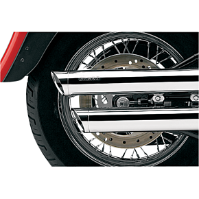 Chrome Slashcut Mufflers 6004