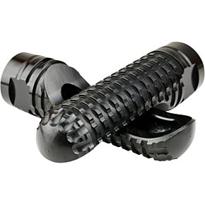 TT Rearset Footpeg - Aluminum - Black DRP-007-IFP