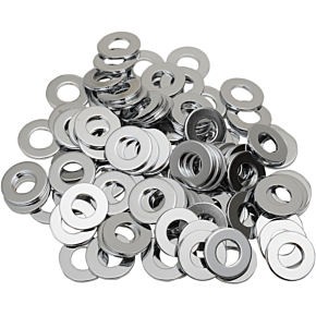 Washers - Flat - 3/8" - Chrome DS-190656
