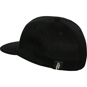 Handlebar Society Flexfit® Flatbrim Hat - Black - Small/Medium ABBHANDLEBAR05H12BKS