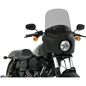 Roadwarrior Cafe Shield - Vented - Black Smoke -15" MEP87612