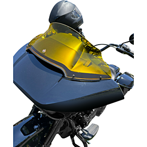 Kolor Flare™ Sport Windshield - 9" - Yellow - FLTR KWW-01-0669