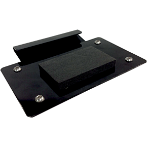 Alloy Art License Plate Mount - Black LD-1