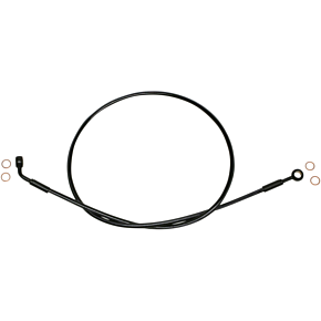 Magnum Brake Line - EZ Align - Stainless Steel - Black SBB0607-42
