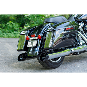 Ss Cycle 4-1/2" Chrome MK45 Cutlass Performance Mufflers 550-1011