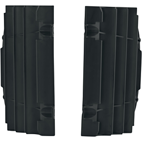 Ufo Radiator Louvers - Black - KTM AC02464