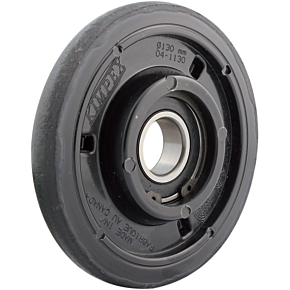 Idler Wheel with Bearing 6205-2RS - Black - Group 14 - 130 mm OD x 1" ID 298957