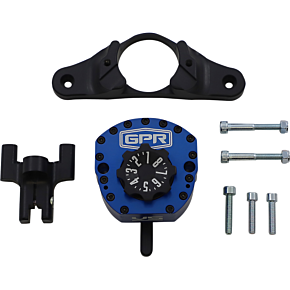 V5-S Steering Damper - Blue - R6 5-5011-4034B