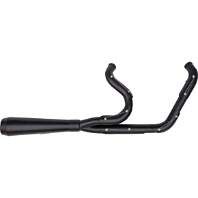 2-into-1 Assault Exhaust System - Full Black on Black TM-5020BKBK