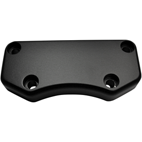 Handlebar Clamp - Buffalo - Smooth - Flat Black 0602-0808