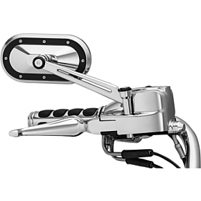 Kuryakyn Heavy Industry Mirrors - Chrome/Black