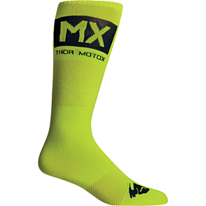 MX Cool Socks - Acid/MIdnight Black - Size 6-9 3431-0665