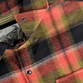 HI Test Flannel Shirt - Rust - Medium 8128-125-003