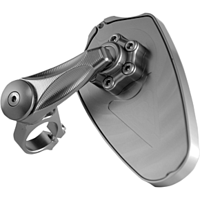 Felipe Bar-End Mirror - Gunmetal 00-00209-29