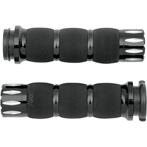 Grips - Rival - Air Cushioned - TBW - Black AIR-90-AN-FL-RI