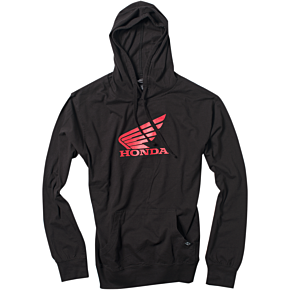 Honda Wing Pullover Hoodie - Black - 2XL 20-88318