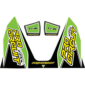 Ti-6 Decal - Green DC22TI6-GRN