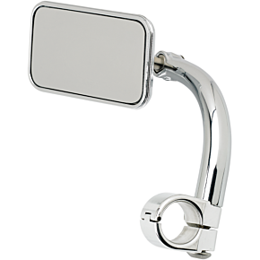 Rectangular Clamp-On Mirror - 7/8" - Chrome 6502-278-501