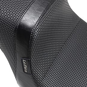Daytona 2-Up Seat - Without Backrest - Basketweave - Black - FLFB LYO-543BW
