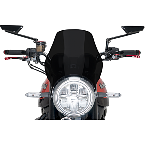 PUIG Naked Windshield - Dark Smoke - ER5