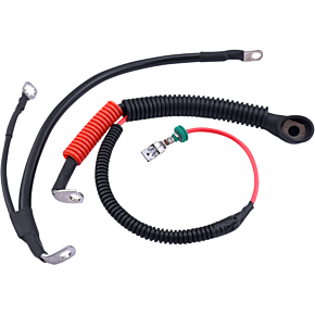 Black Battery Cable Set - '09-'13 FLH/T 2113-0736