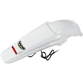 Enduro Rear Fender with LED - White - HO04603-041