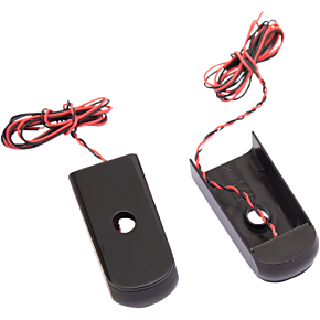 LED Strut Light - Smoke/Red Black 18ST SSL-SB-2B