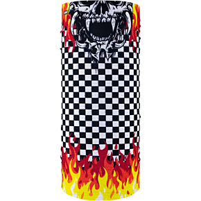 Motley Tube® Polyester Neck Tube - Checker Flames T450