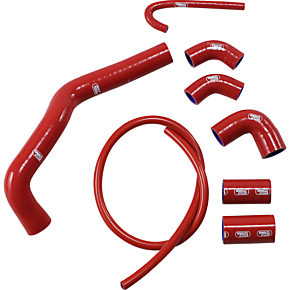 Radiator Hose Kit - Red - Ducati DUC-32RD