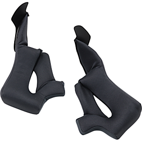 Warrant Cheek Pads - Black - XS 0134-2683