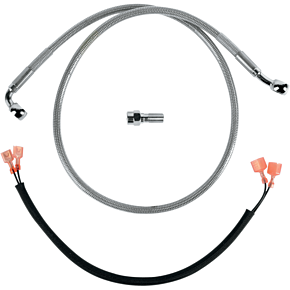 Brake Line - Rear - Stainless Steel 1204-2745
